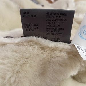 Vintage Wilson’s leather mid length jacket